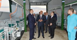 Opening ceremony of Atena dairy plant with Mr. President's participation Atena Milk and dairy produc